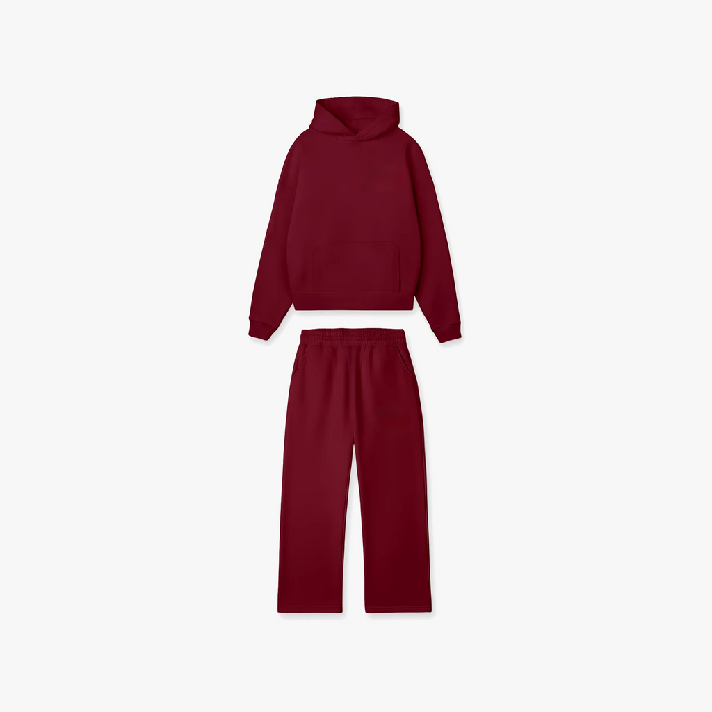 Cozy Tracksuit Red